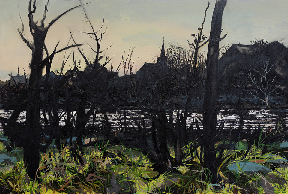 Riverbank by Kate Downie